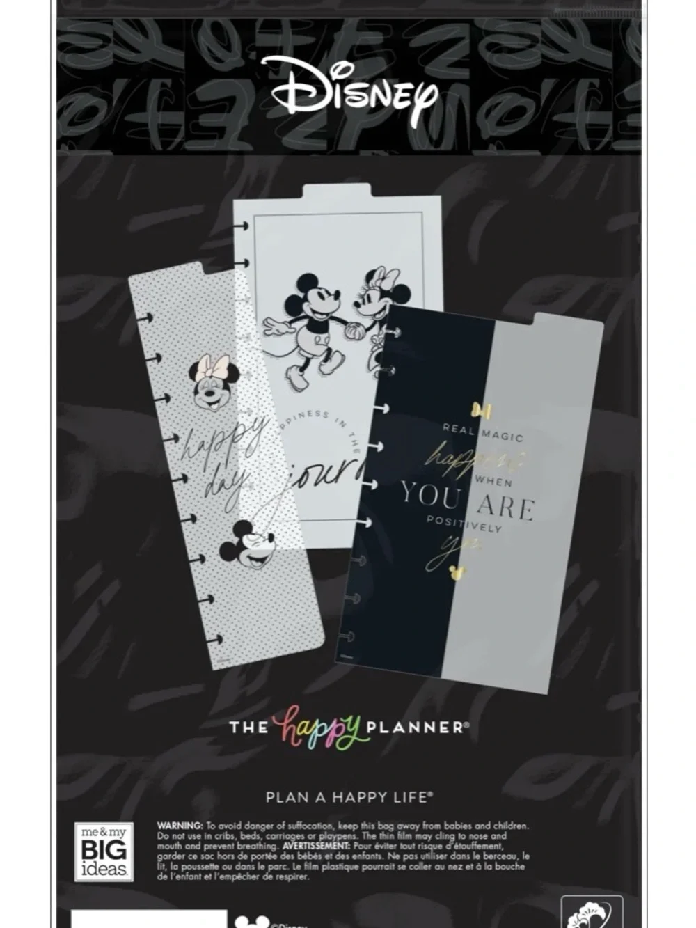 The Happy Planner Disney Classic Dashboard Set